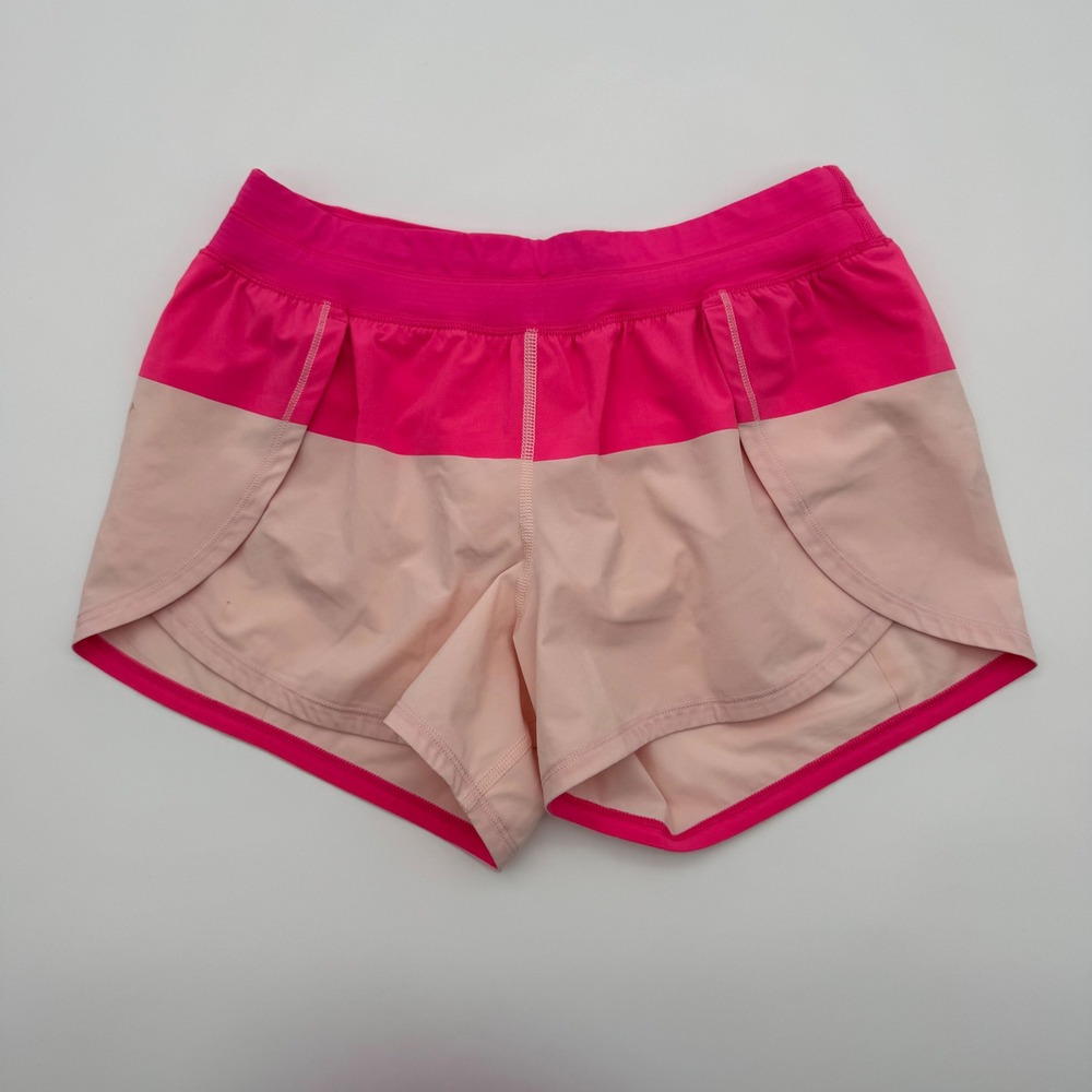 Lululemon Running Breeze By Shorts Pink Womens Size 6